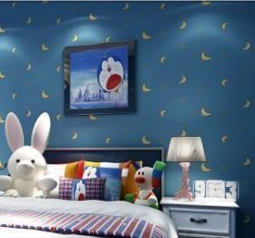 Moon-night-starry-sky-kids-wallpaper