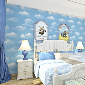 Blue-sky-and-white-clouds-kids-wallpaper1