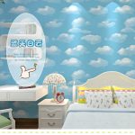 Blue-sky-and-white-clouds-kids-wallpaper2