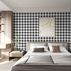Houndstooth-Modern-Wallpaper