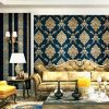 Large-flower-embossed-European-wallpaper1