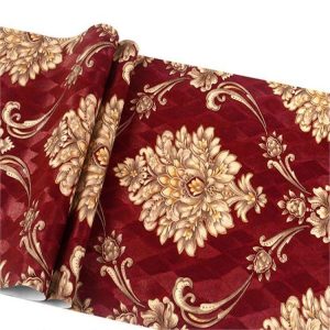 Large-flower-embossed-European-wallpaper2
