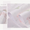 Pink-bear-Self-adhesive-kids-wallpaper