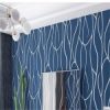 Sea-blue-3D-curve-stripe-European-wallpaper1