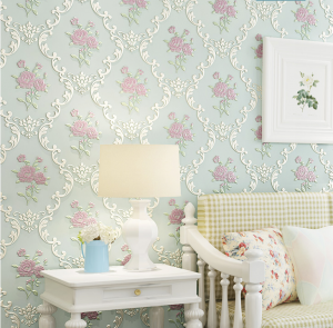 pastoral-embossed-european-wallpaperSelf-adhesive