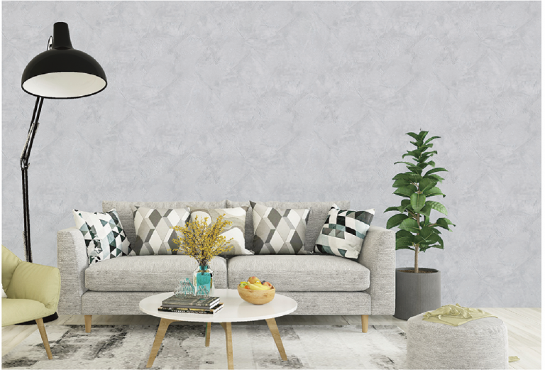 Textured grey wallpaper