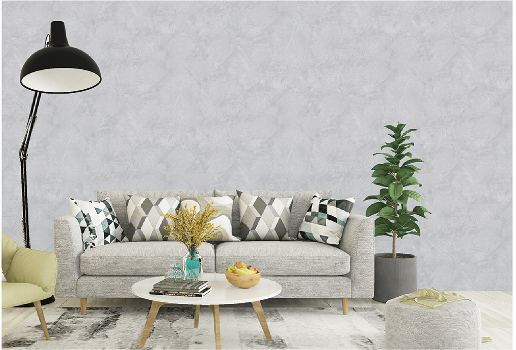 What are the different types of grey wallpaper textures