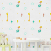 Children room hot air balloon self-adhesive wallpaper
