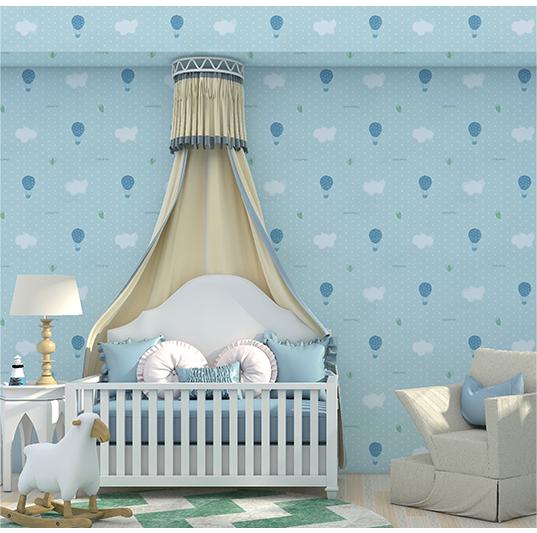 children hot air balloon self-adhesive wallpaper