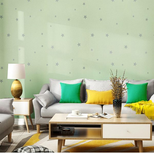 children star self-adhesive wallpaper