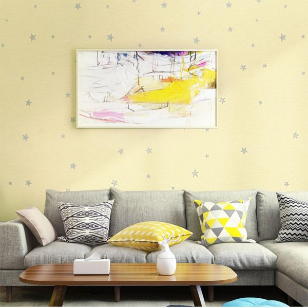 children star self-adhesive wallpaper