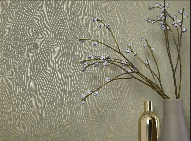Metallic wallpaper