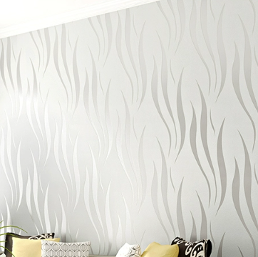 modern warm striped self-adhesive wallpaper