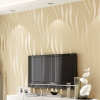 modern warm striped self-adhesive wallpaper