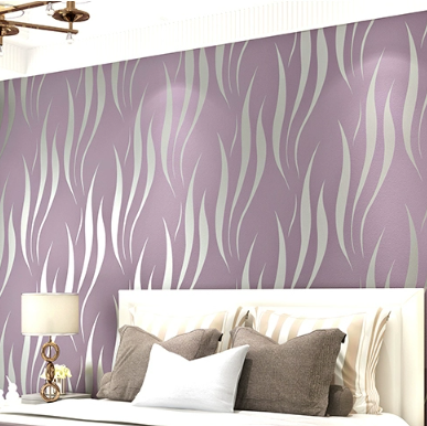 modern warm striped self-adhesive wallpaper